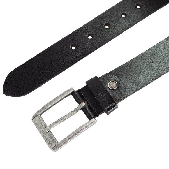 Genuine Leather Belt For Men Classy Dress Belts Mens Belt with Antique Buckle - Picture 2 of 4